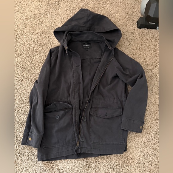 Lucky Brand size L navy utility jacket - Picture 1 of 1